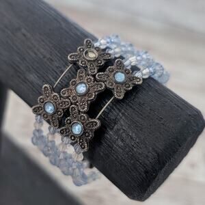 Vintage Bracelet Blue & Grey - Condition Issues